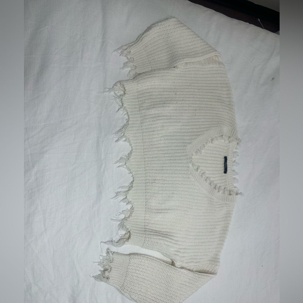 Cropped sweater